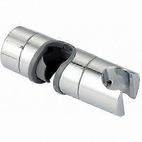Adjustable Shower Head Holder, Chrome ABS Handheld Shower Mount, 18-25MM Diameter Replacement Holder