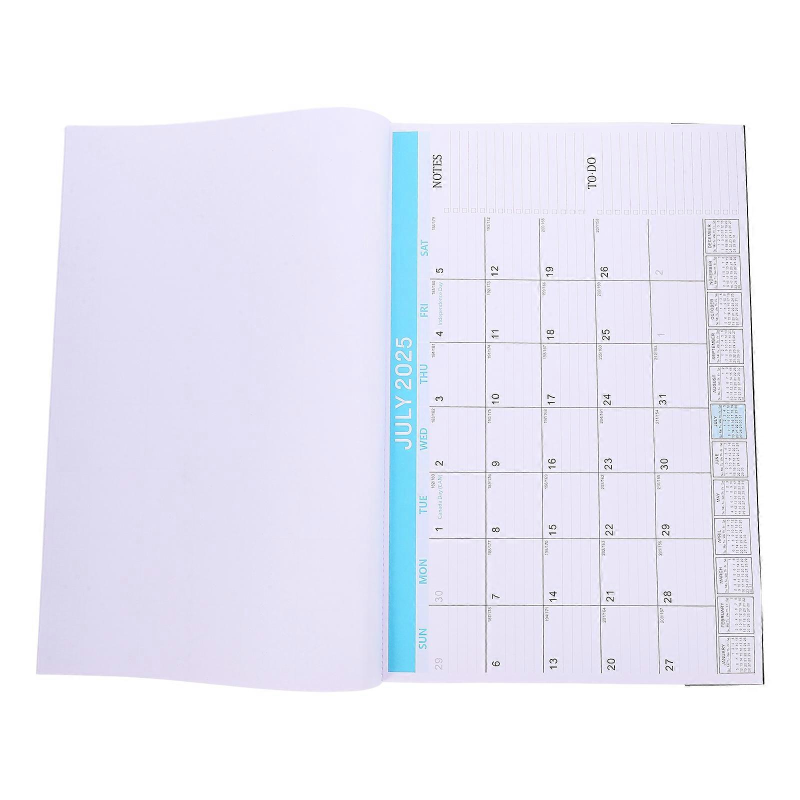 Daily Use Monthly Calendar Time Planner Hanging Calendar for 5Pcs