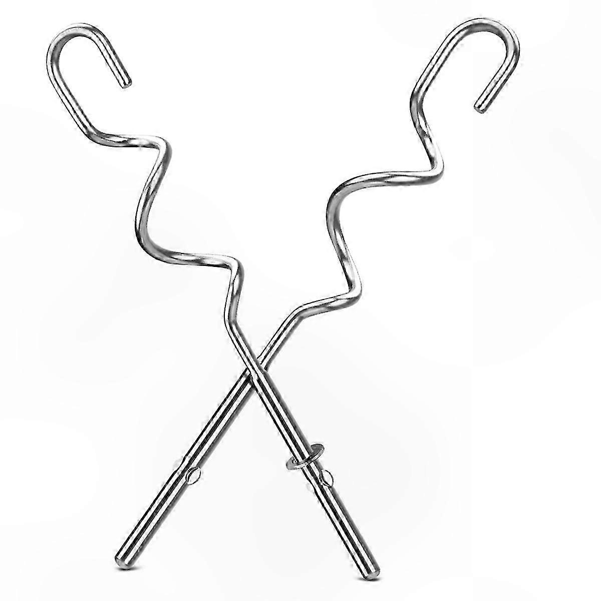 Stainless Steel Dough Hook Replacement for Hand Mixers, Compatible with Various Models Including KHM512