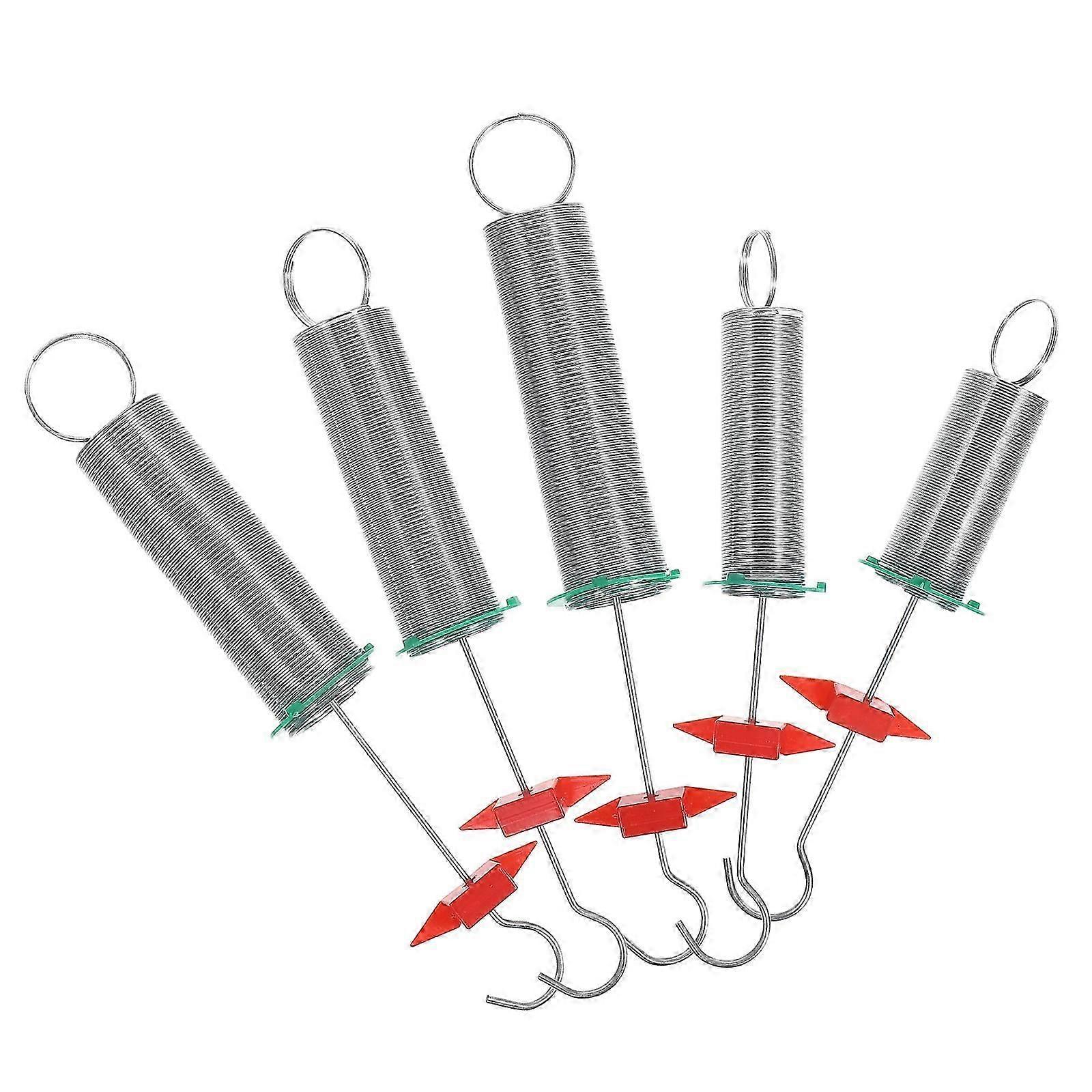 5pcs Springs Set for Law Physics Experiments  Teaching Equipment for Schools and Labs with Compact Design for Interactive Learning and Hands On