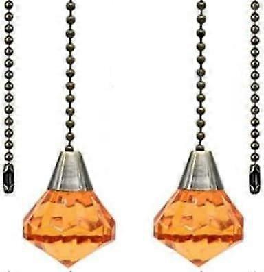 2Pcs Ceiling Fan Pull Chains Pendant Pull Chain Extension Ceiling Fan Chain