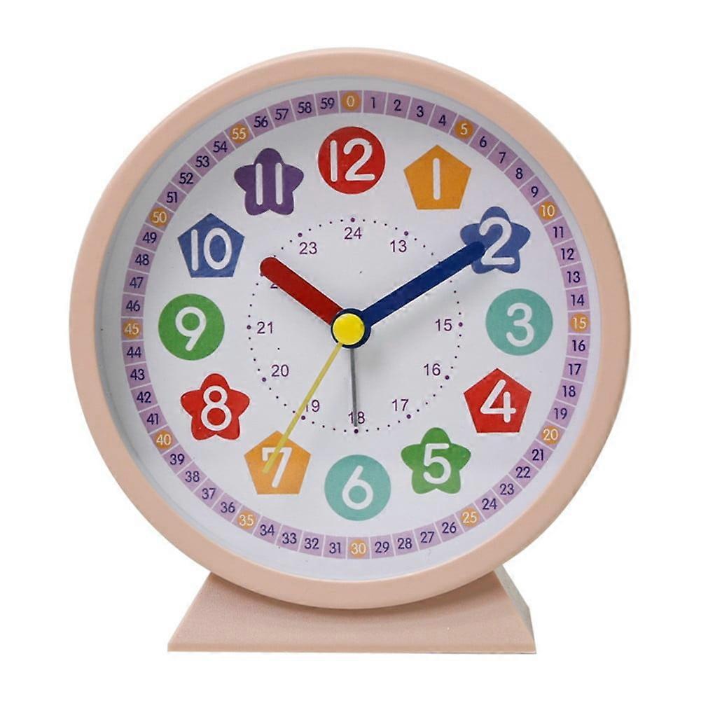 4.5inAlarm Clock for Children Learning Clock Colorful Analogue Children's Clock