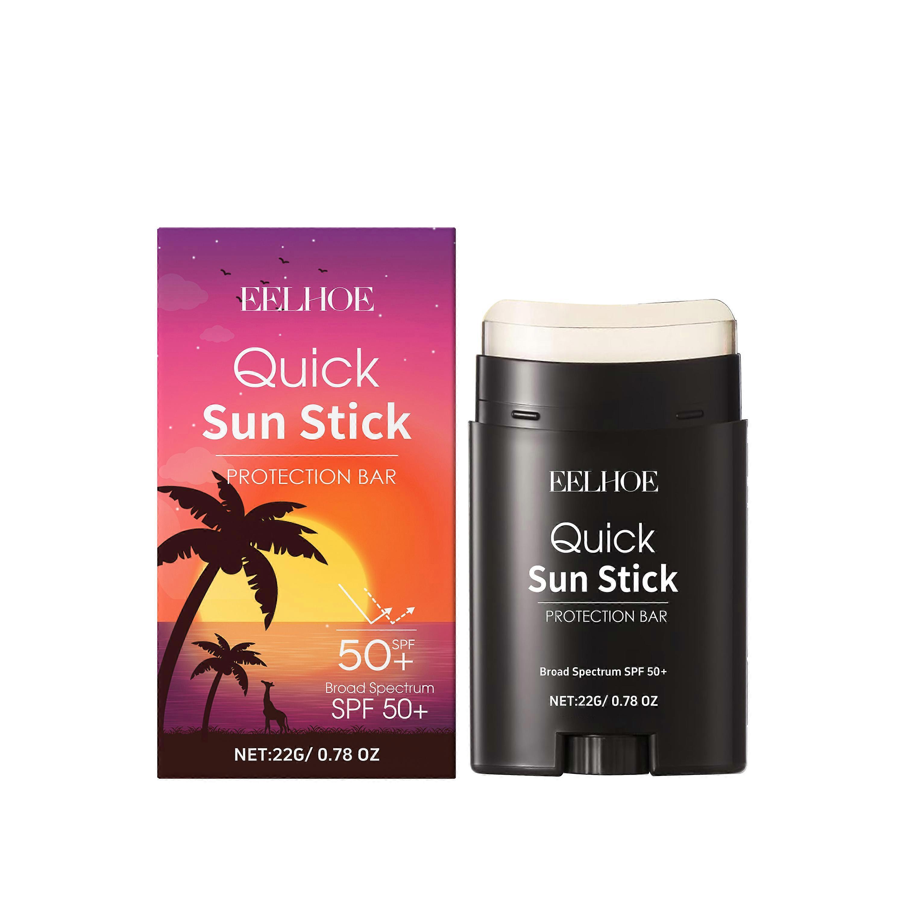 Eelhoe Centella Asiatica Protective Stick Is Designed With A Portable Joystick For Summer Body Protection And Is Suitable For Outdoor Sweat-Proof Isol