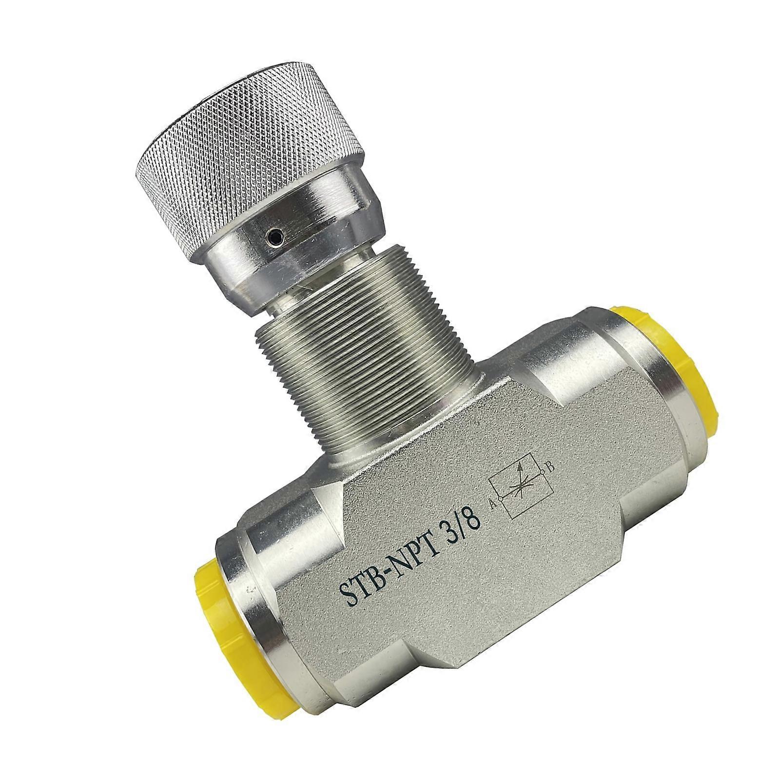 Single Way Throttle Check Valves High Pressure Hydraulic Cylinder Speed Control Valves For Pipe Fittings Easy to Install Multicolor