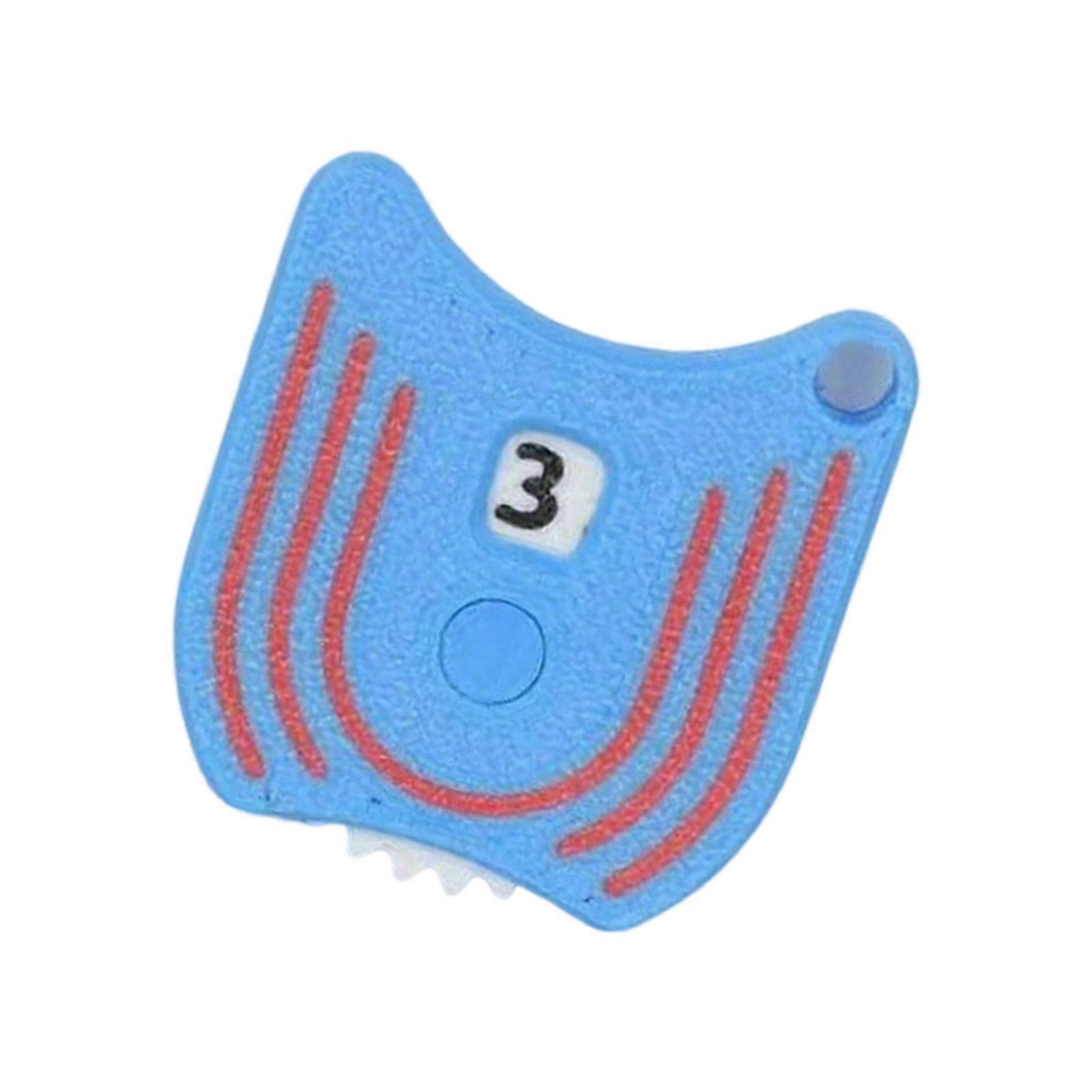Essential Golf Attack Keeper Compact Design For Accurate Score Counting On The Course  Blue