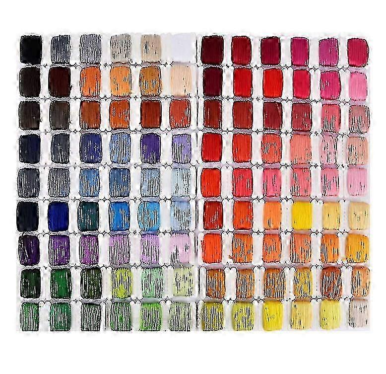 Hand-embroidered Diy Material, 108-color Thread Embroidery Needle And Thread Set