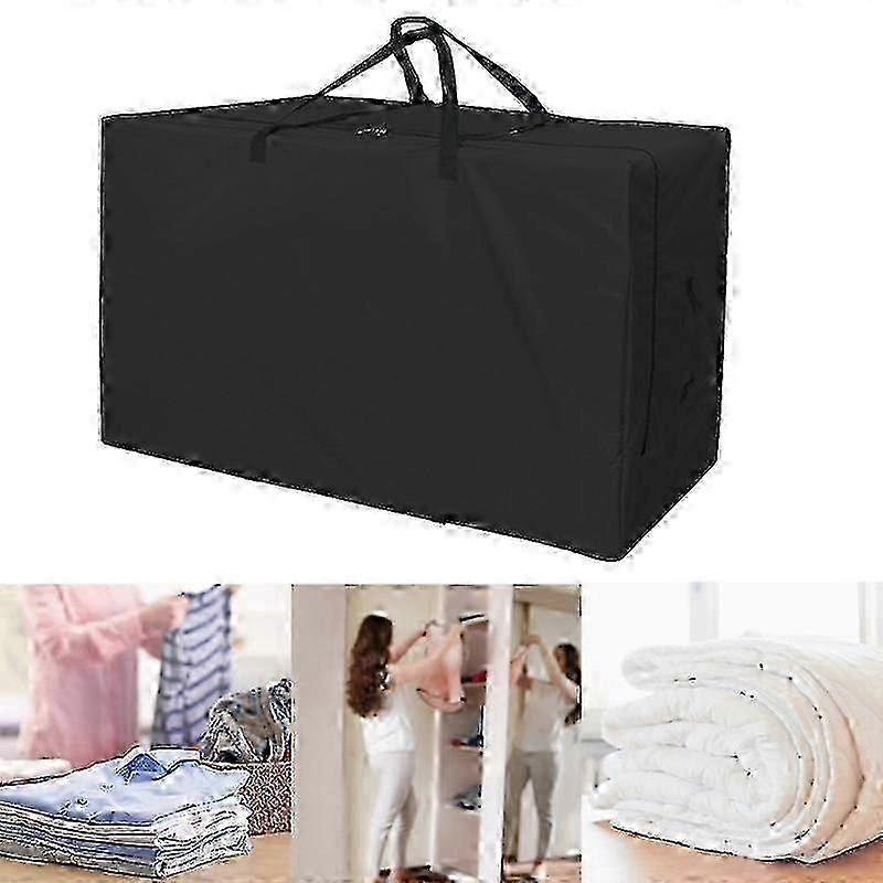 Folding Mattress Storage Bag Handle Trifold Mattress Bedding Clothes Organizer Pouch Carry Case