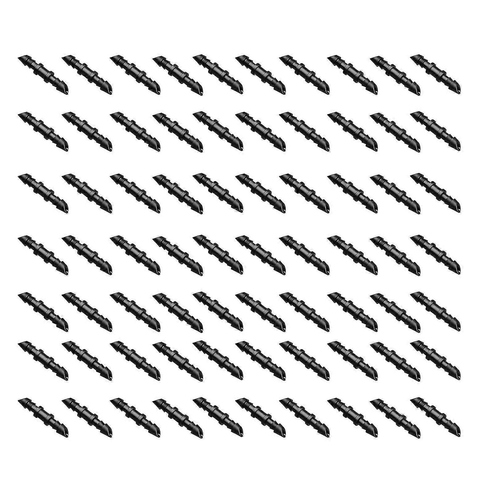 70 Pack Drip Irrigação Universal 1/4 polegadas Barbed Coupling Fitting, Conectores farpados para 1/4 de polegada (haoyi