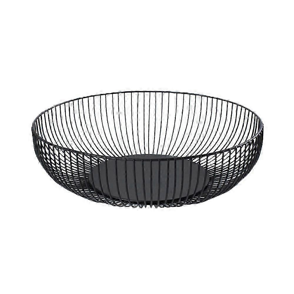 Metal Fruit Bowl with Rounded Design