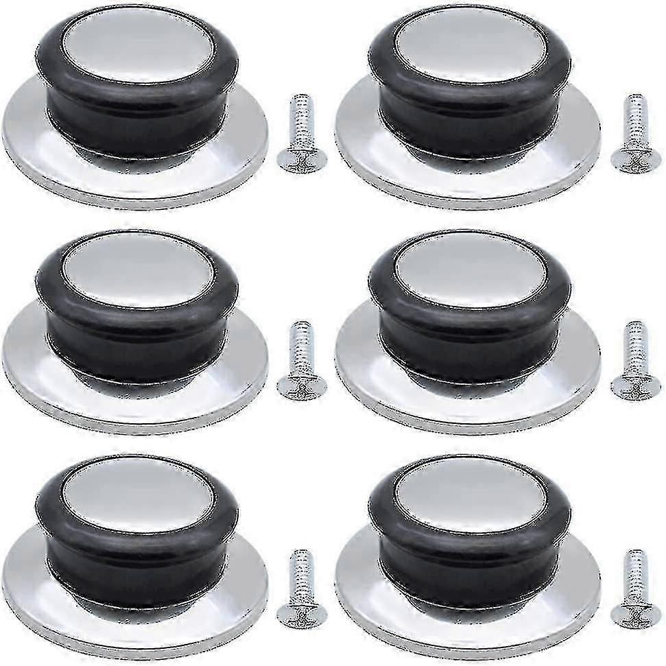 6pcs Pot Lid Knob, Universal Replacement Pan Lid Cookware Knob Handle