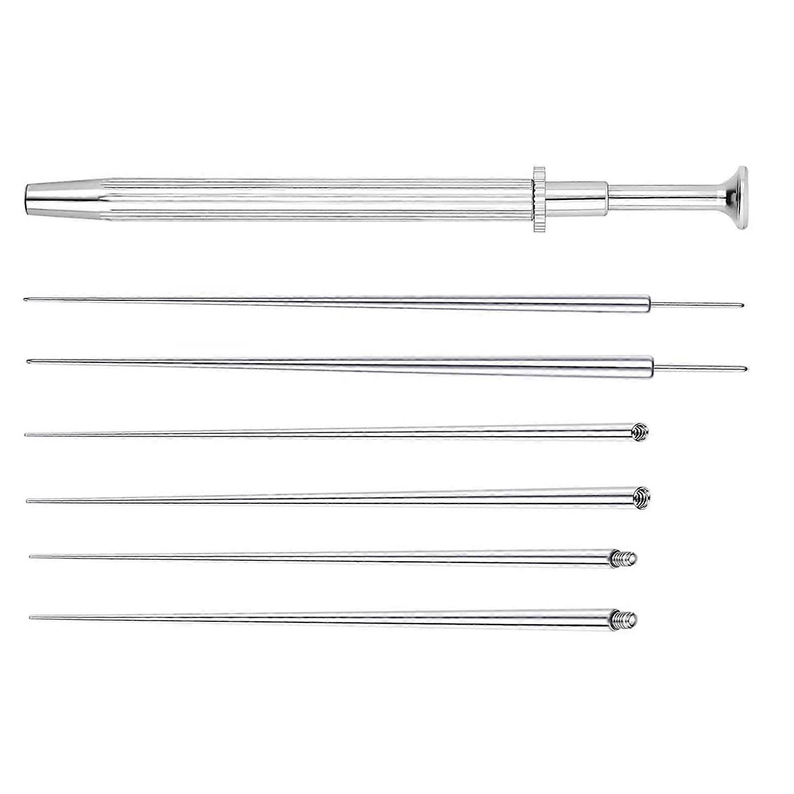 Stainless Steel Piercing Tool Kits for Secure Jewelry Changes Professional Flat Back Earrings Applicator Multicolor
