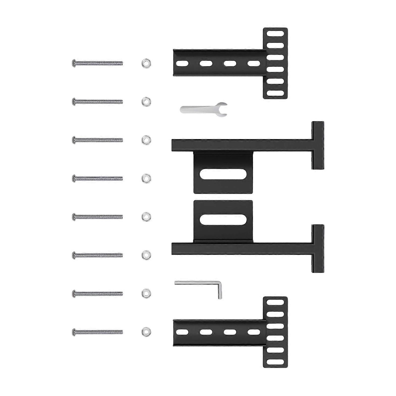 Steel Headboard Mounting Brackets For Metal Bed Frames Tool Less Setup Universal Compatibility Vibration Dampening Structure Multicolor