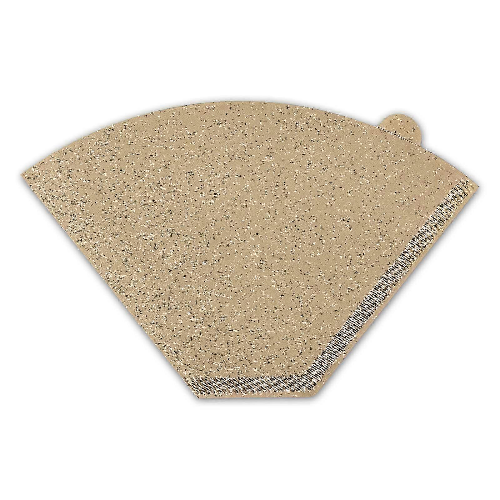 100 pcs unbleached coffee filters for Ninja dual brew makers CFP200 CFP300 CFP301 CFP305 disposable replacements