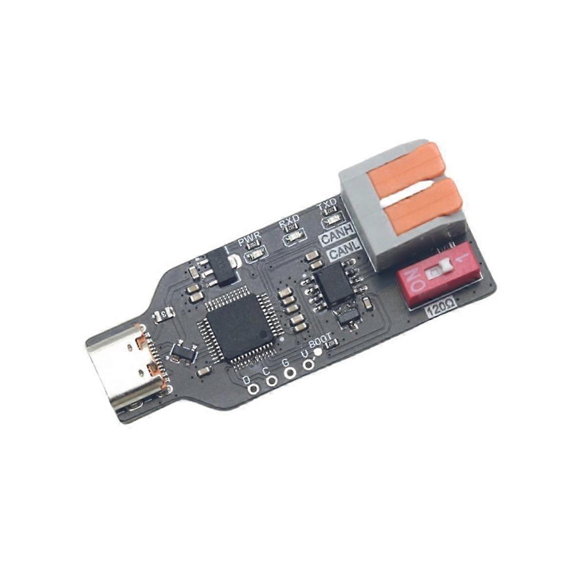 USBCAN USB to CAN Converter Linux Driver-Free Use Socketcan Compatible with for 6.3V-50V