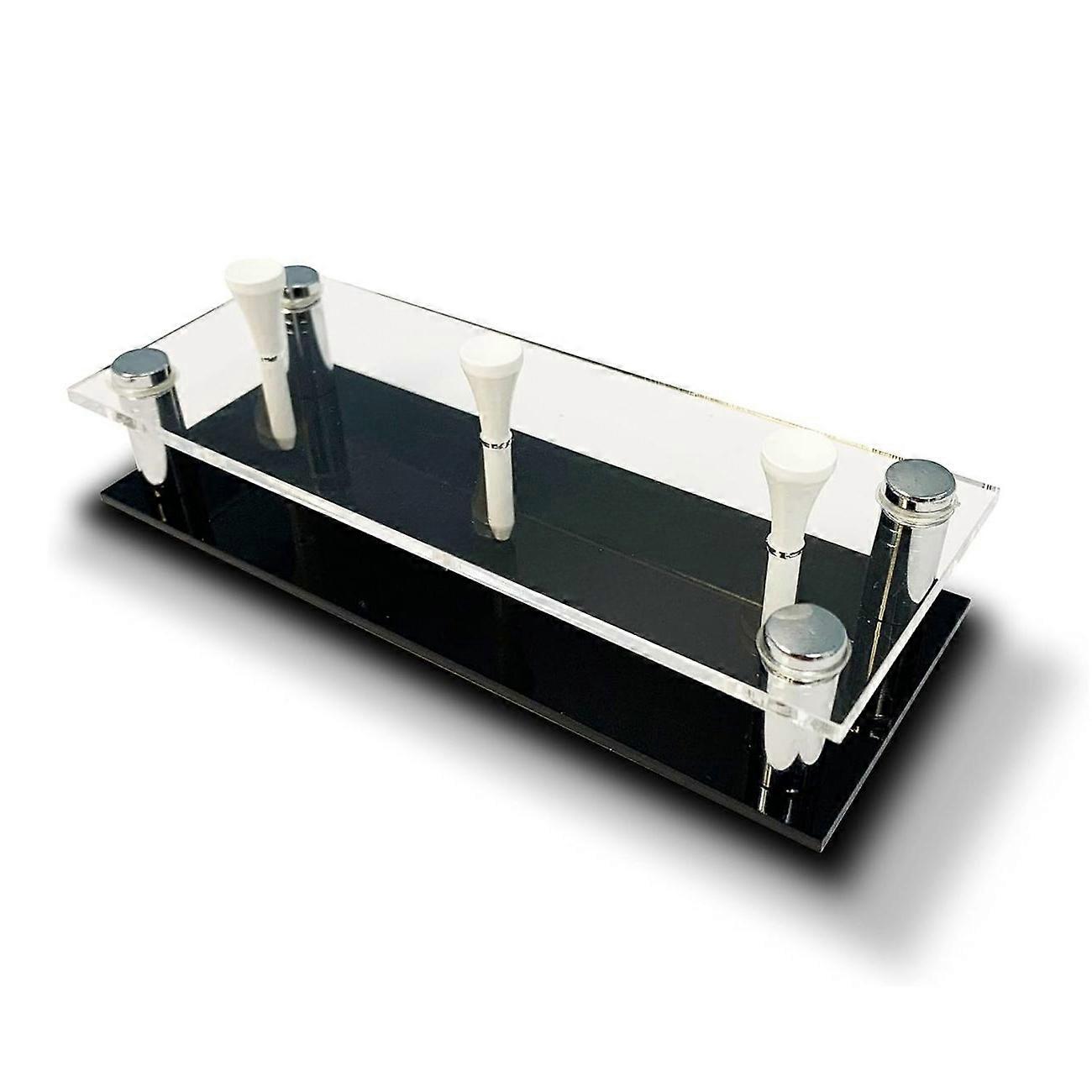 Baseball Display Case Acrylic Stand With Solid Wood Base Display Cubes Box for Sports Memorabilia Enthusiasts Multicolor