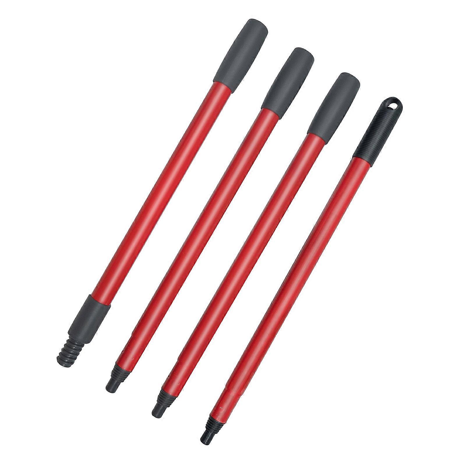 4PCS Mop Replacement Handle Home Mop Replacement Stick Compatible with Most Mop Handle for Easy Wring Mop Refills Multicolor