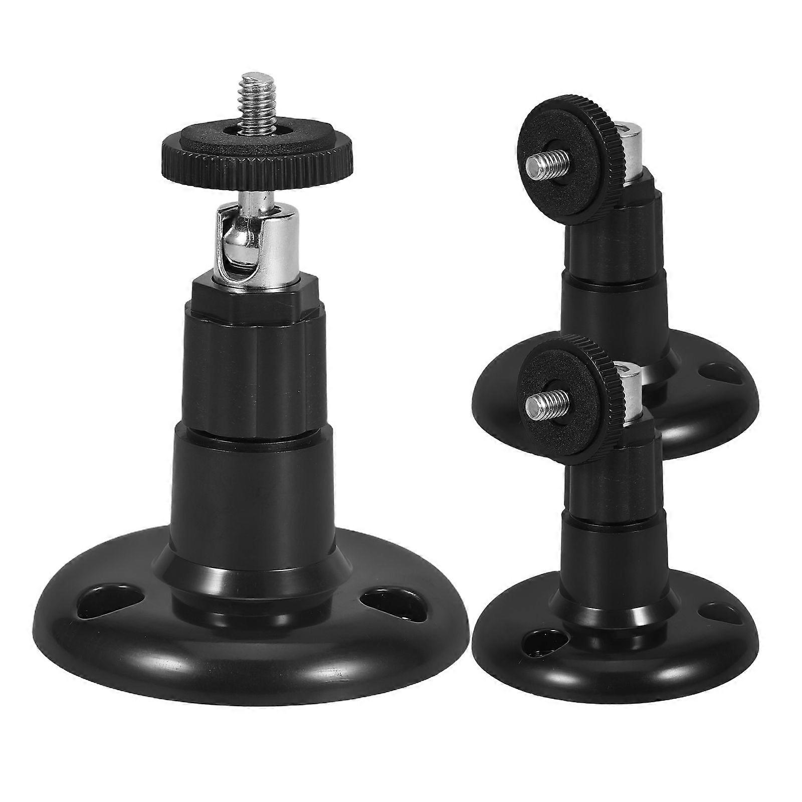 3pcs Wall Mount Camera Bracket Adjustable Security Camera Stand For Indoor And Outdoor Use Easy Installation Wall Bracket