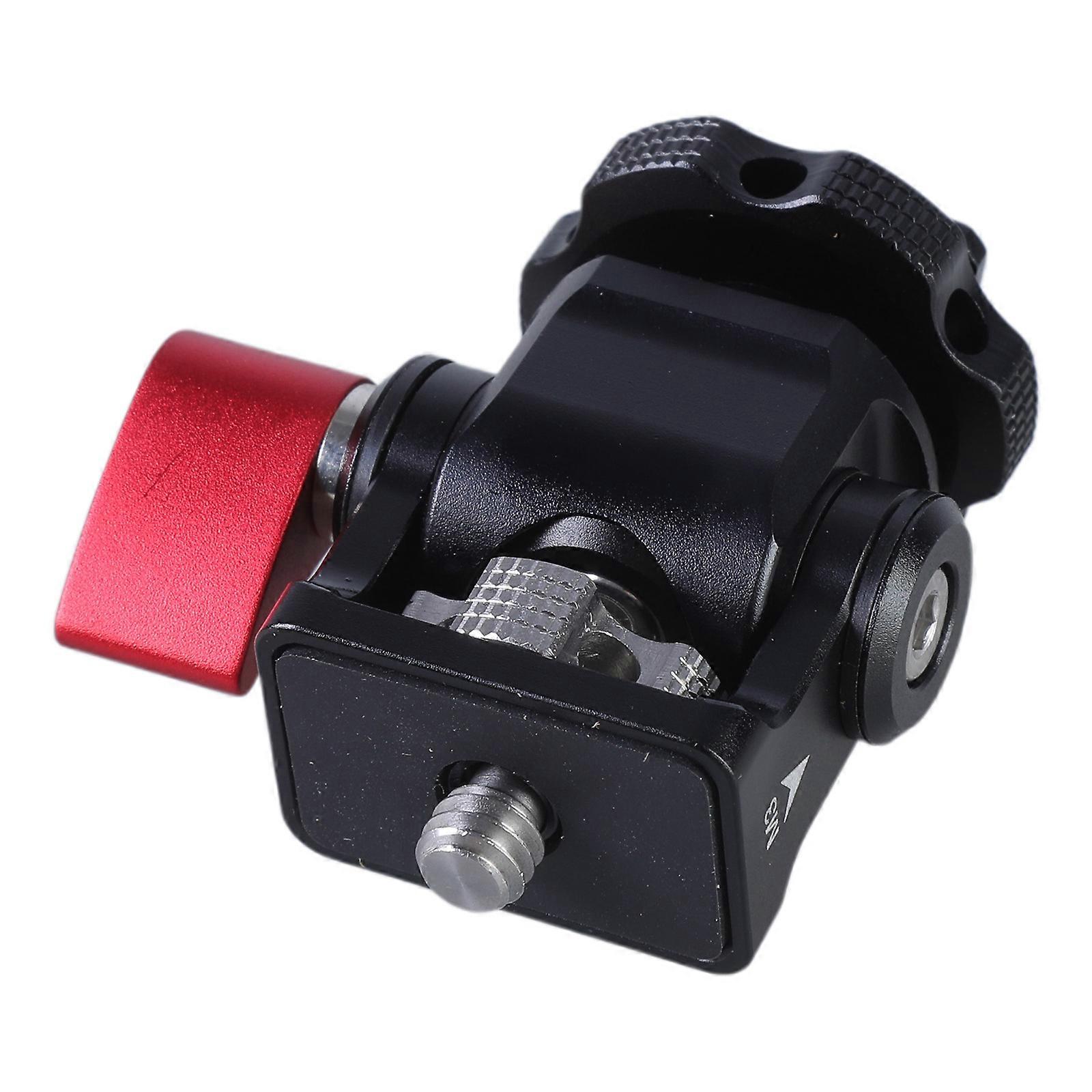 Professional Camera Monitors Mounting Solution with 360 Rotary 180 Tilt and Quick Lock Monitors Holder Bracket Rack Multicolor