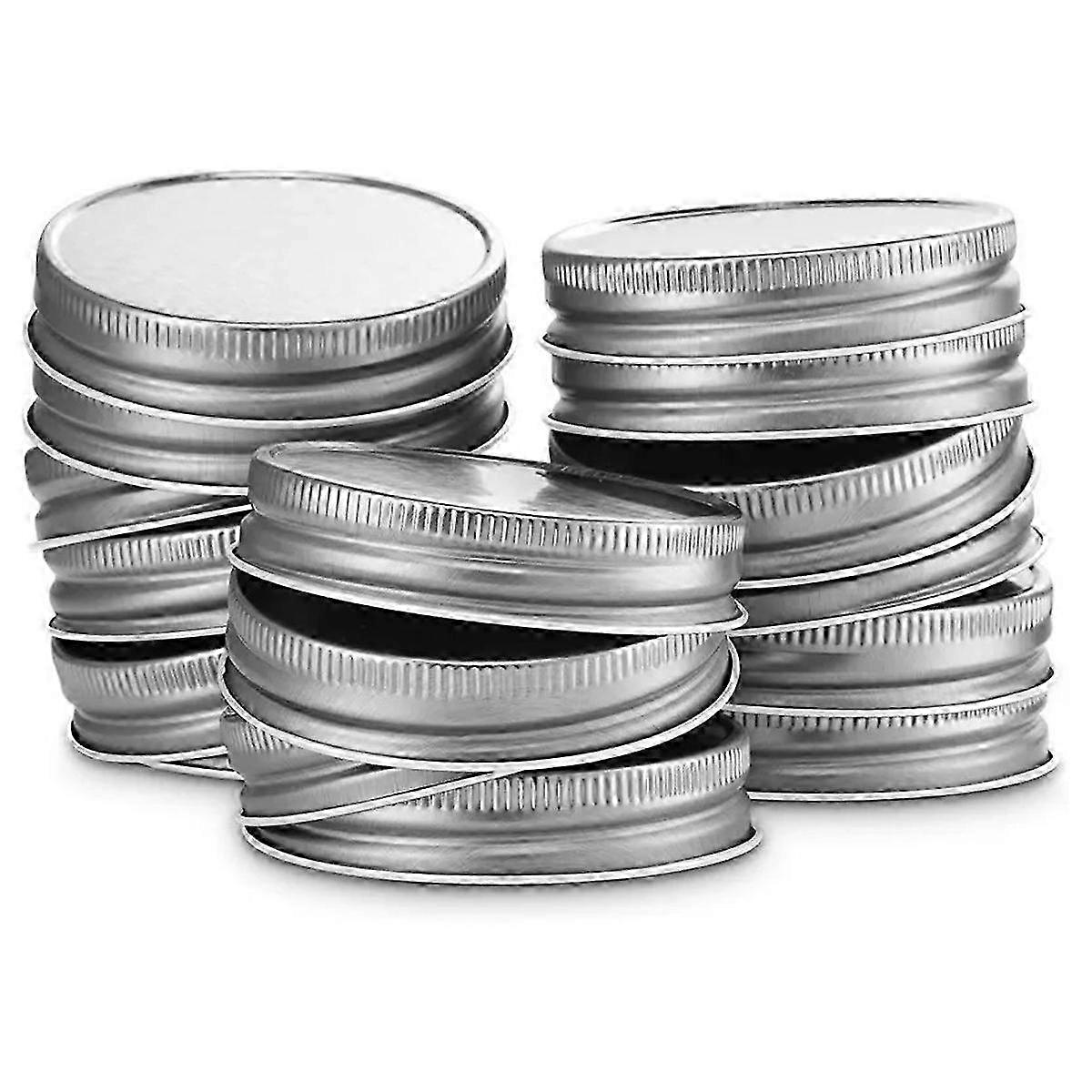 Mason Jar Lids, Leak Proof and Secure, Set of 24