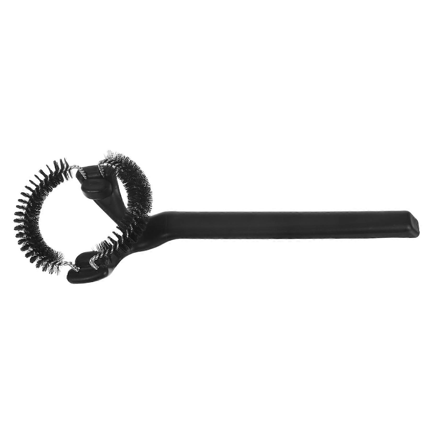 Espresso Machine Cleaning Brush with Detachable Nylon Bristles for Deep Group Head Cleaning