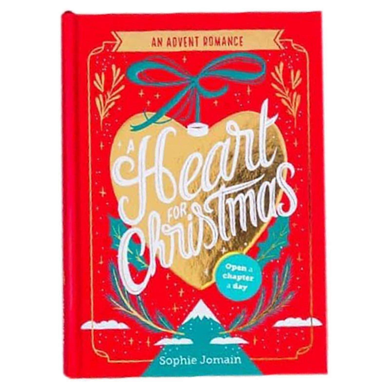 Een hart voor Kerstmis Advent Romantiek, Kerst Liefdesverhaal Advent, Romantiek Advent Boek, Open een Hoofdstuk per Dag