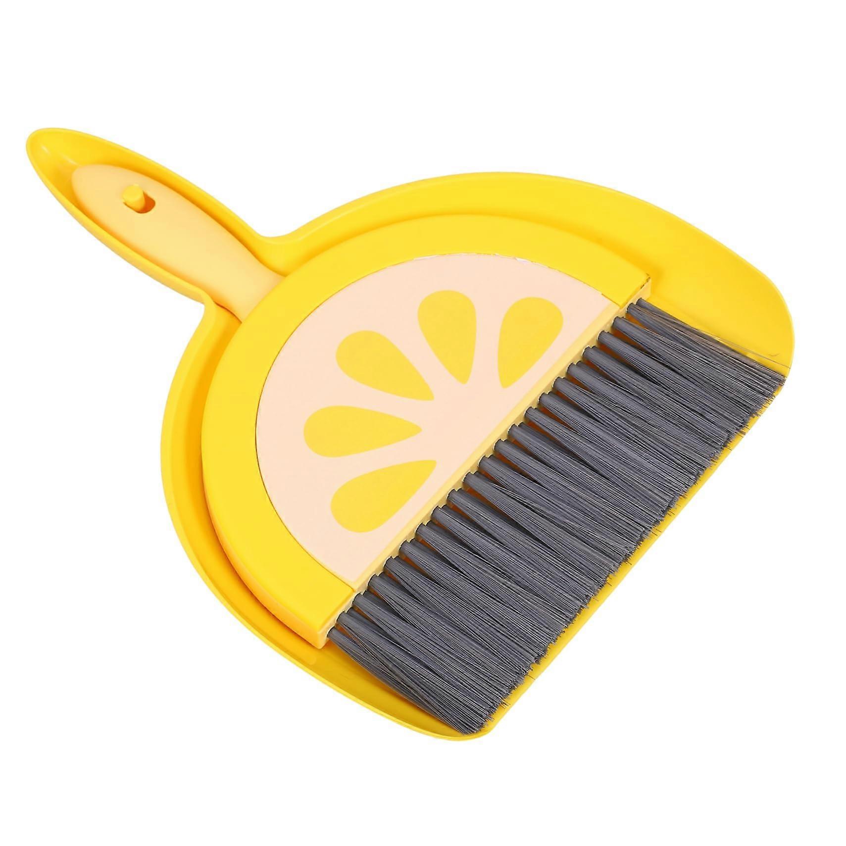 Mini Broom and Dustpan Set for Home Office Car Pet Care Desktop Sweeping and Garbage Collection