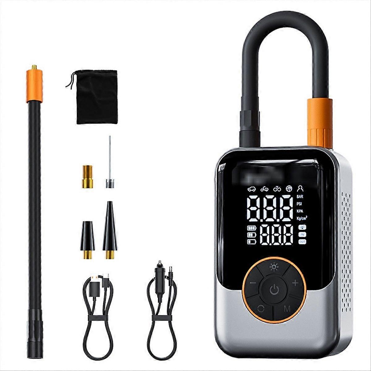 Wireless Car Inflation Pump Quick Charging High Pressure Air Pump