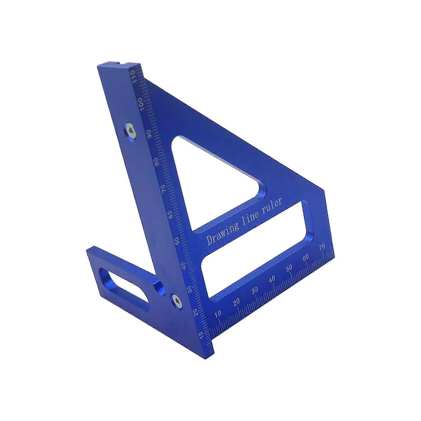 Innovative Triangular Marking Gauge Line Layout Measuring Tool Fit for Seamlessly Measurements in Classroom and Training  2