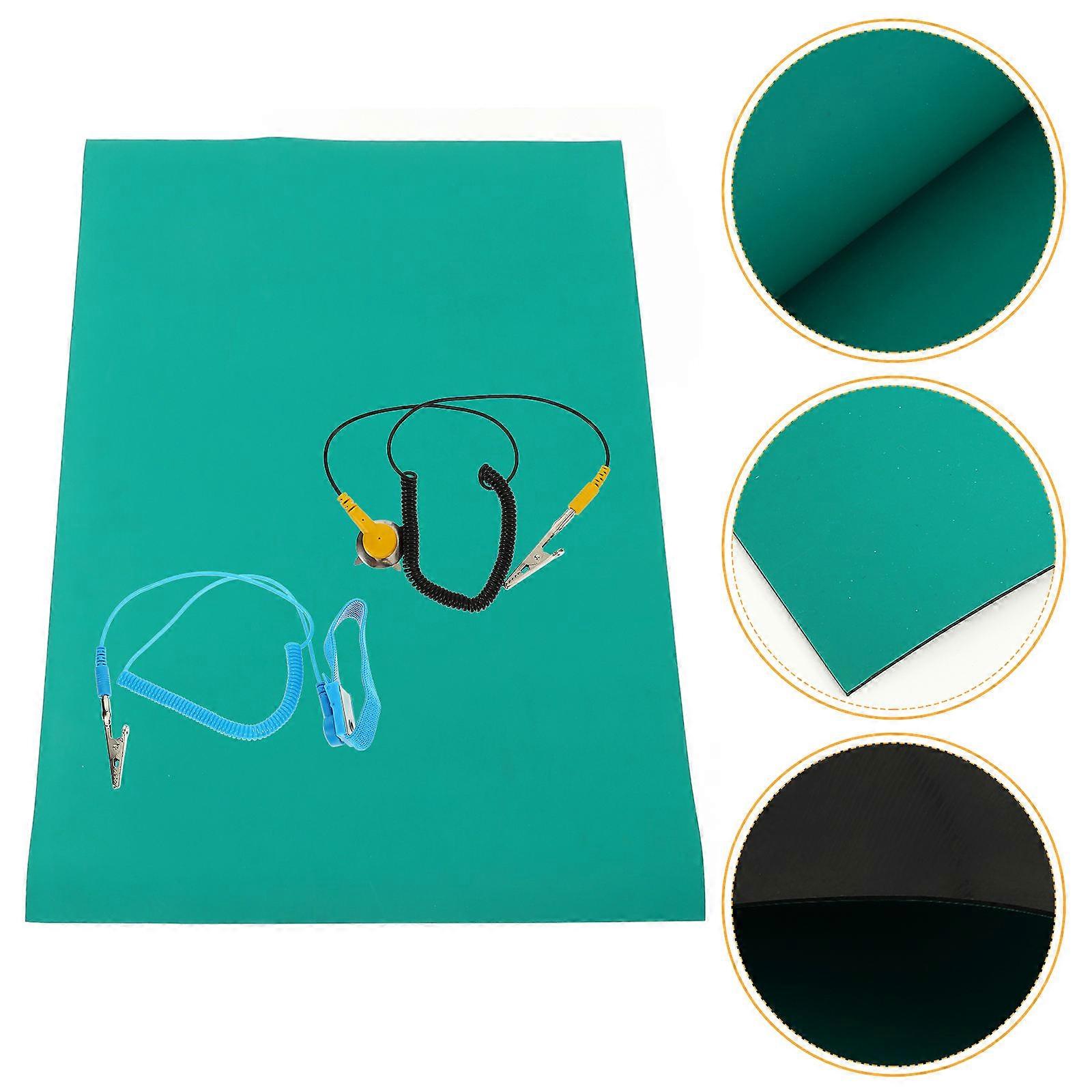 Anti Static Mat For Electronic Rubber Work Mat Floors Sleek Design Anti Static 1 Set