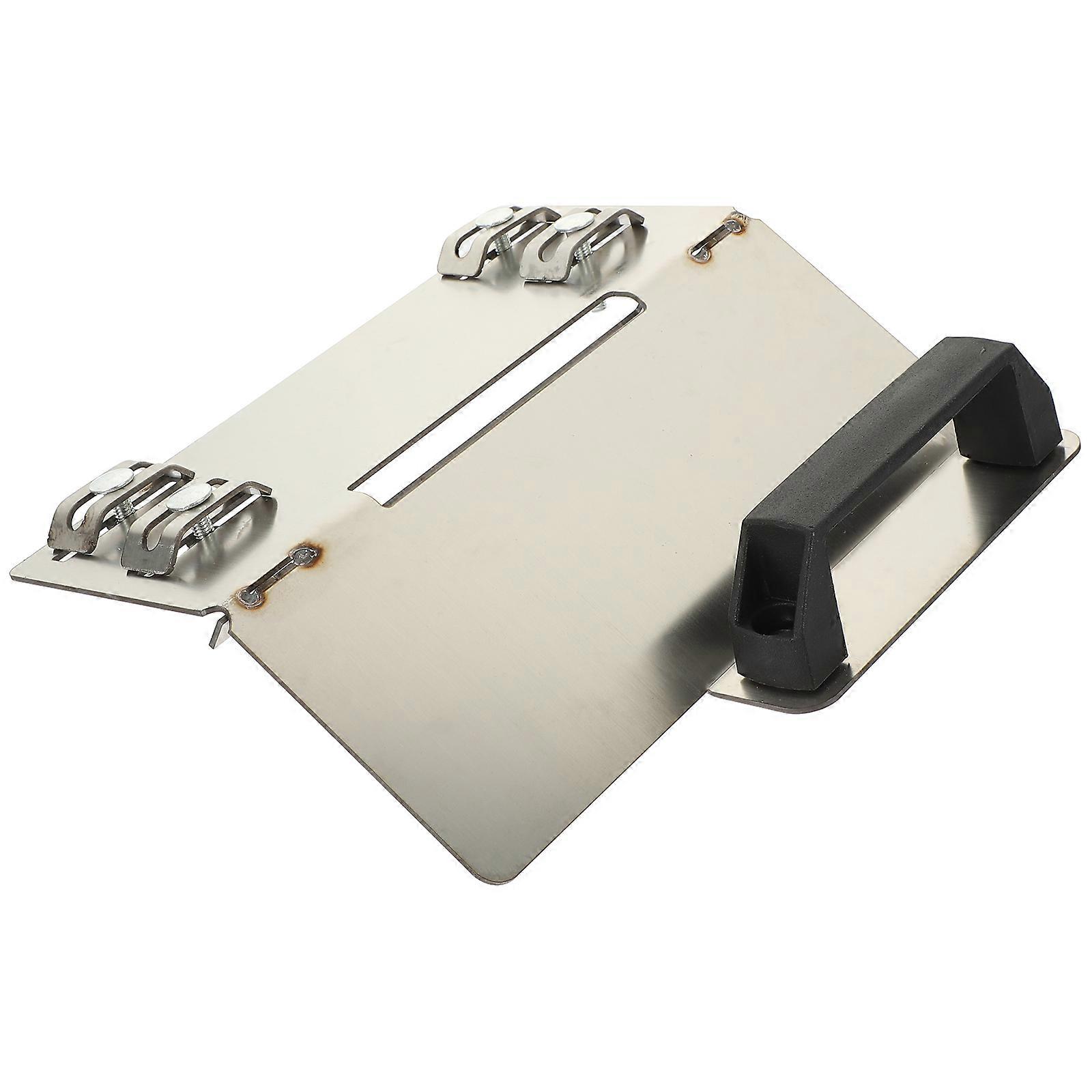 Tile Chamfering Device for Tile Use Stainless Steel Silver Cutting Frame