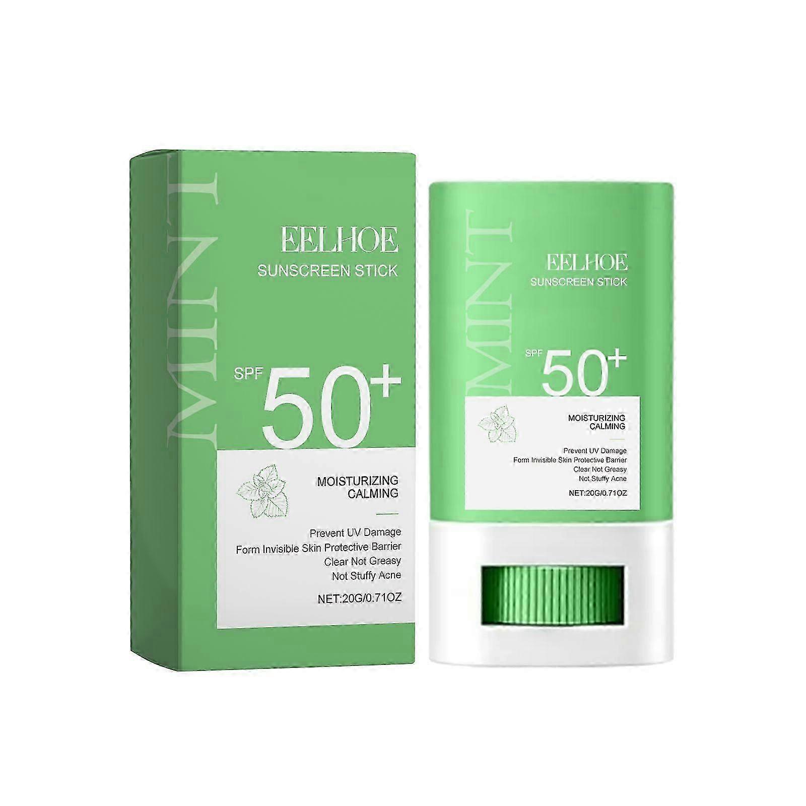 Mint UV Protection Cream - Waterproof, Non-Greasy, Dewy Glow, Broad-Spectrum Sun Defense