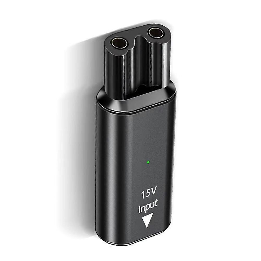 15V HQ8505 Type-C Shaver Adapter ChargingConverter for Norelco One Blade Pro QP6520 QP6530QP6510 BeardTrimmer A