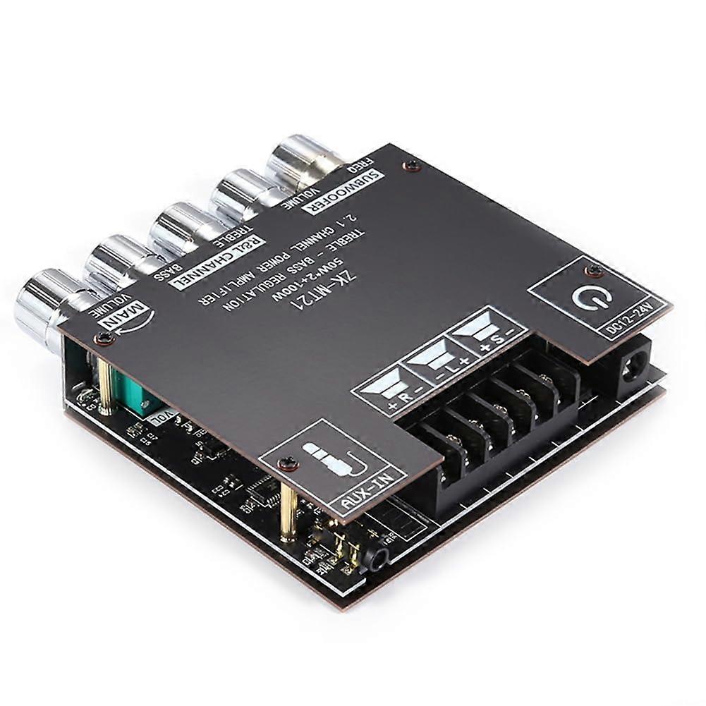 Amplifier Board 50W X 2 + 100W Stereo Power Amplifier With AUX Subwoofer