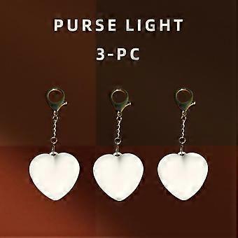 Love Wallet Tote Bag Touch Sensing Light Leather Handbag with Chain Strap for Women