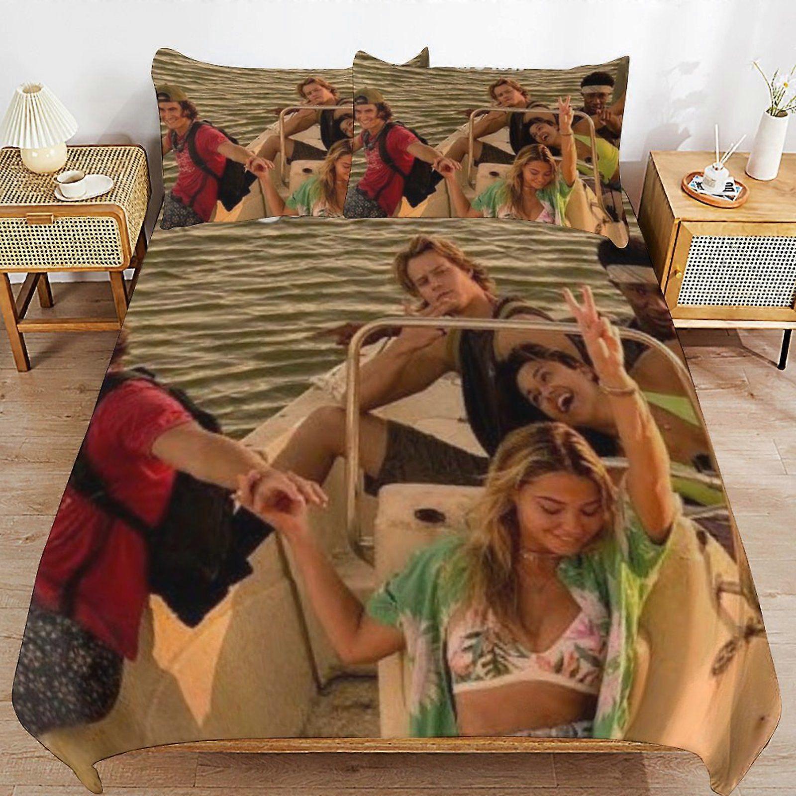 Outer banks Long Term Use  Handling Minimal Style Smooth Fit Duvet Cover Sets Modern Touch