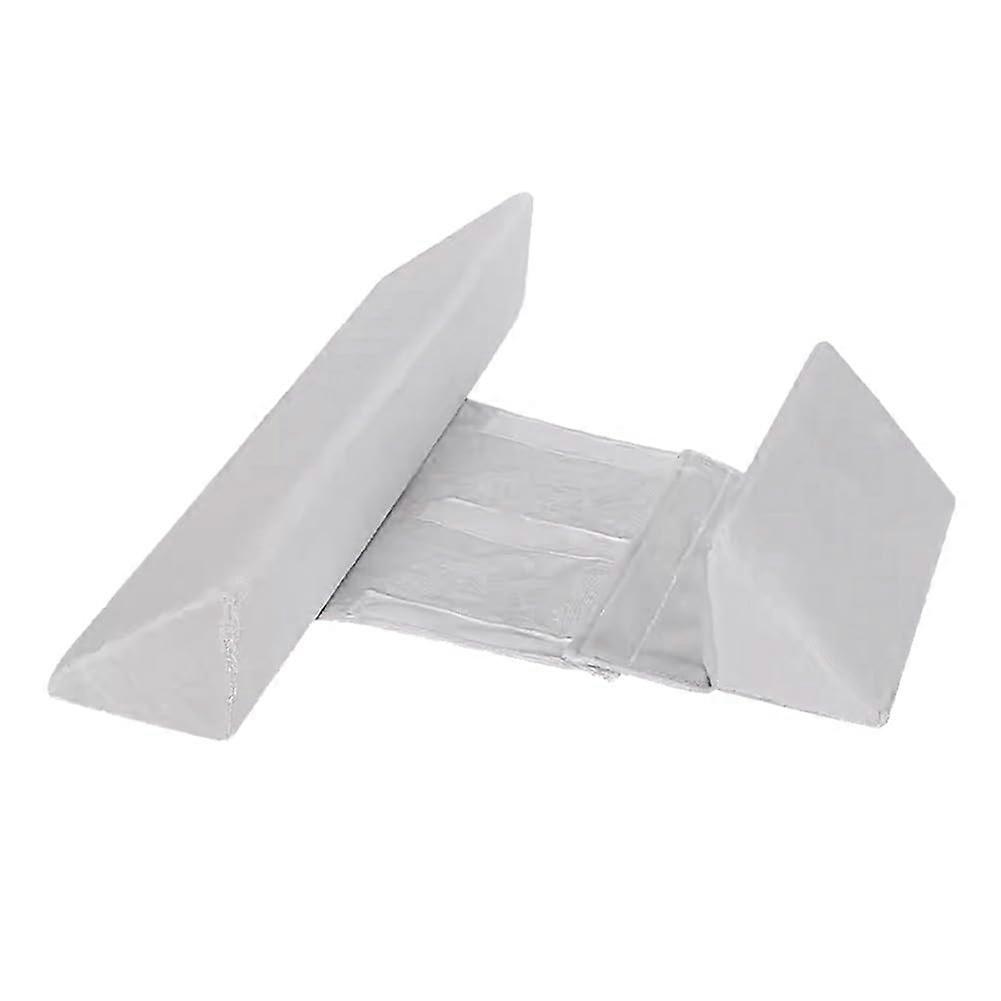 Side Sleeper Pillow with Adjustable Positioning Support, Ergonomic 45° Cushion, Washable Soft Gray