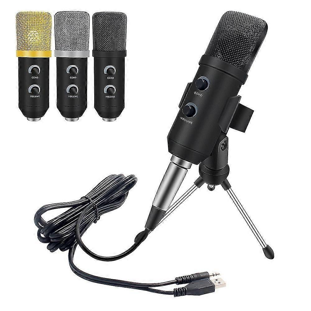 Mk F100tl Usb Microfoon Studio Professionele Condensator Bedrade Computer Microfoon Met Standaard