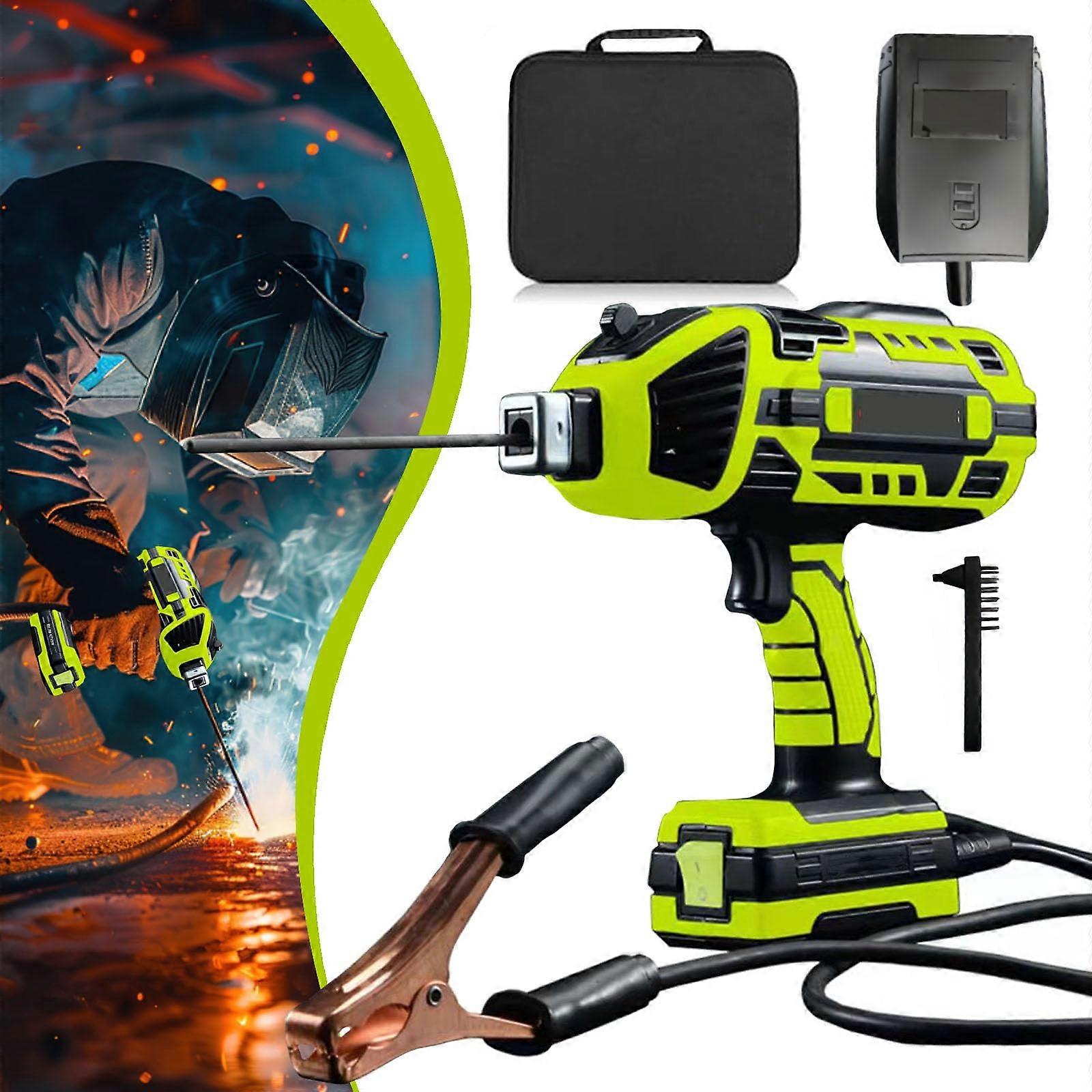 Portable Welding Machine 120A Handheld Welder with IGBT for 1/161/8 Rods Green