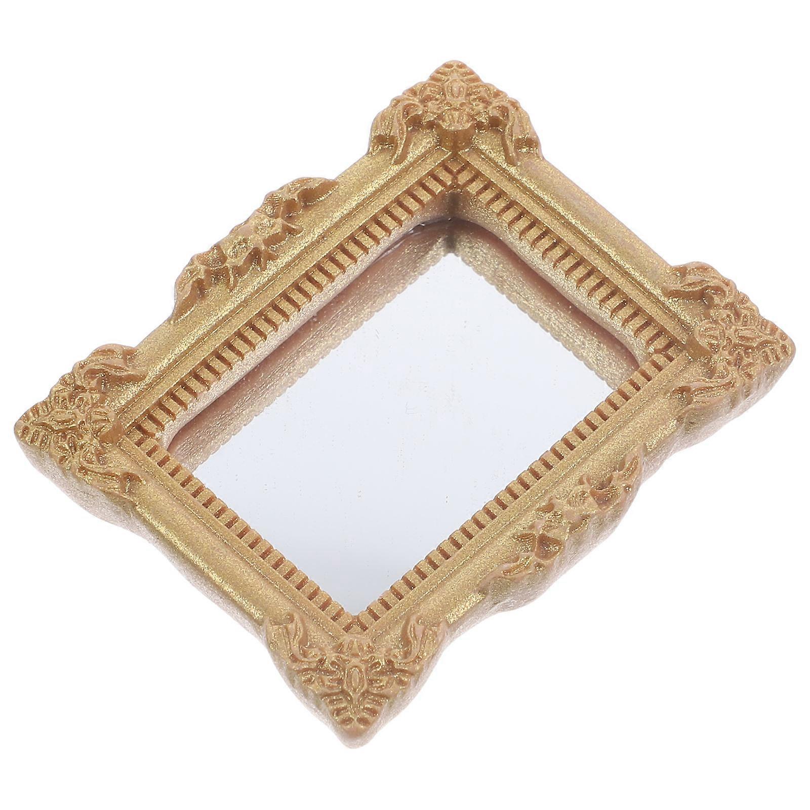 Miniature Mirrors Decor Mini Classical Mirror for Decor