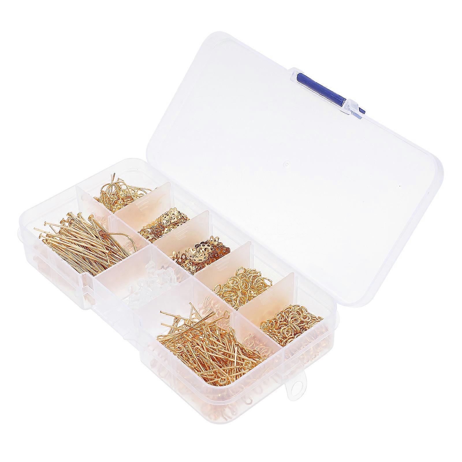 Earrings Making Kit Ear Accessories Tool Set for DIY 1 Box