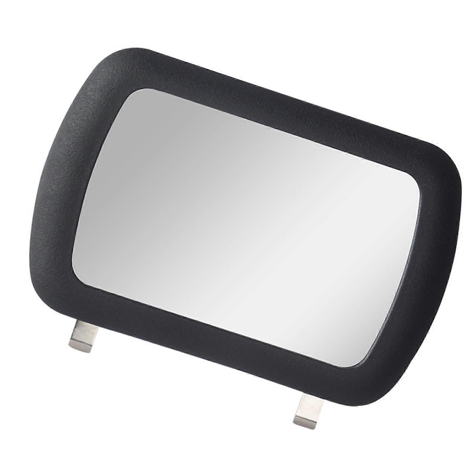 Large View Car Sun Visors Mirror Car Interior Rectangular Dressing Makeup Mirror Beauty Mirror Accessories Multicolor