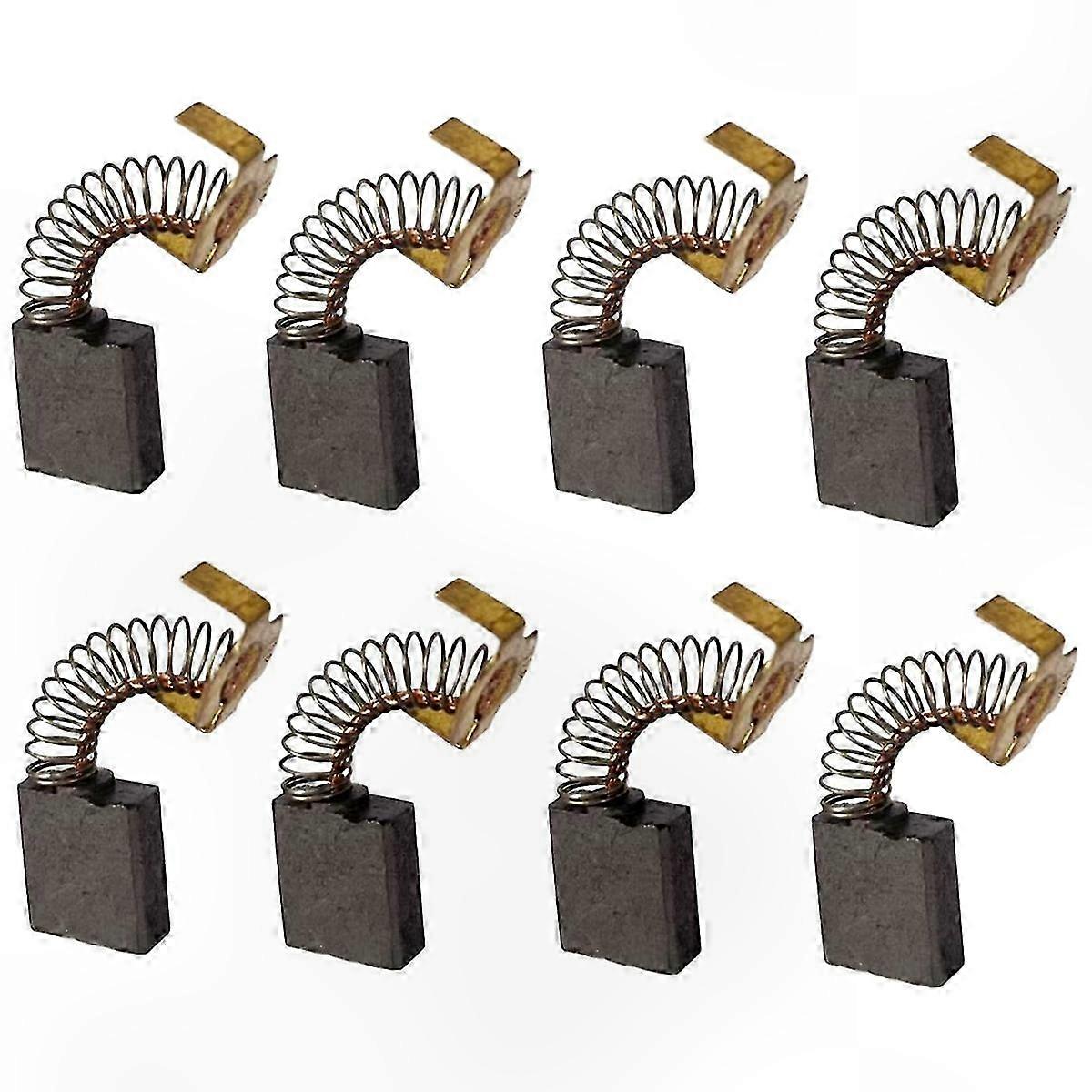 8-Pack Replacement Carbon Brushes for Table Saw Motors Compatible with Various Models