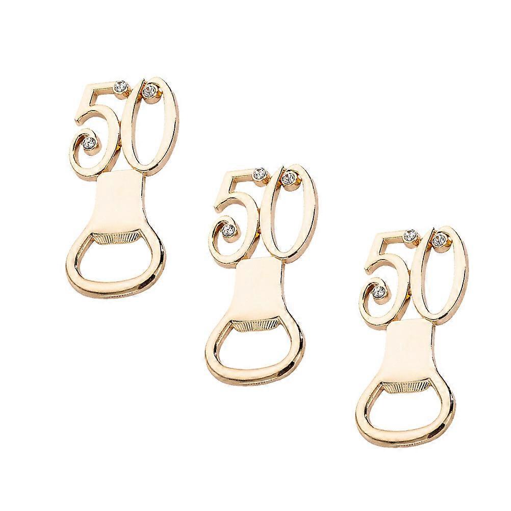 Opener Golden Multifunction Manual Lid Remover 3Pcs for Wedding