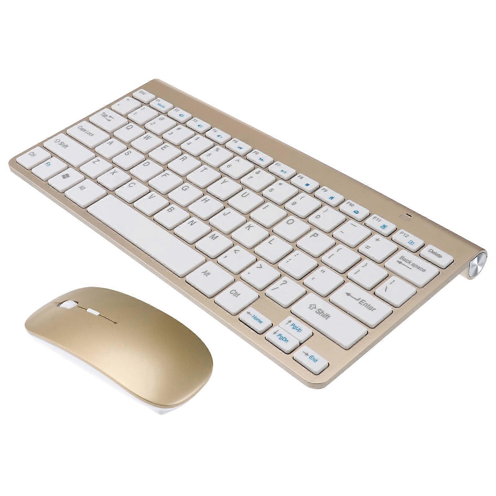 2.4g Wireless Keyboard 3Pcs Ultra-Thin Keyboard with Mouse for Office Use