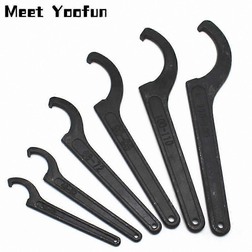 C Shape Wrench Tool with Crescent Hook Head for Round Nut Spanner 1pc Hand Tool