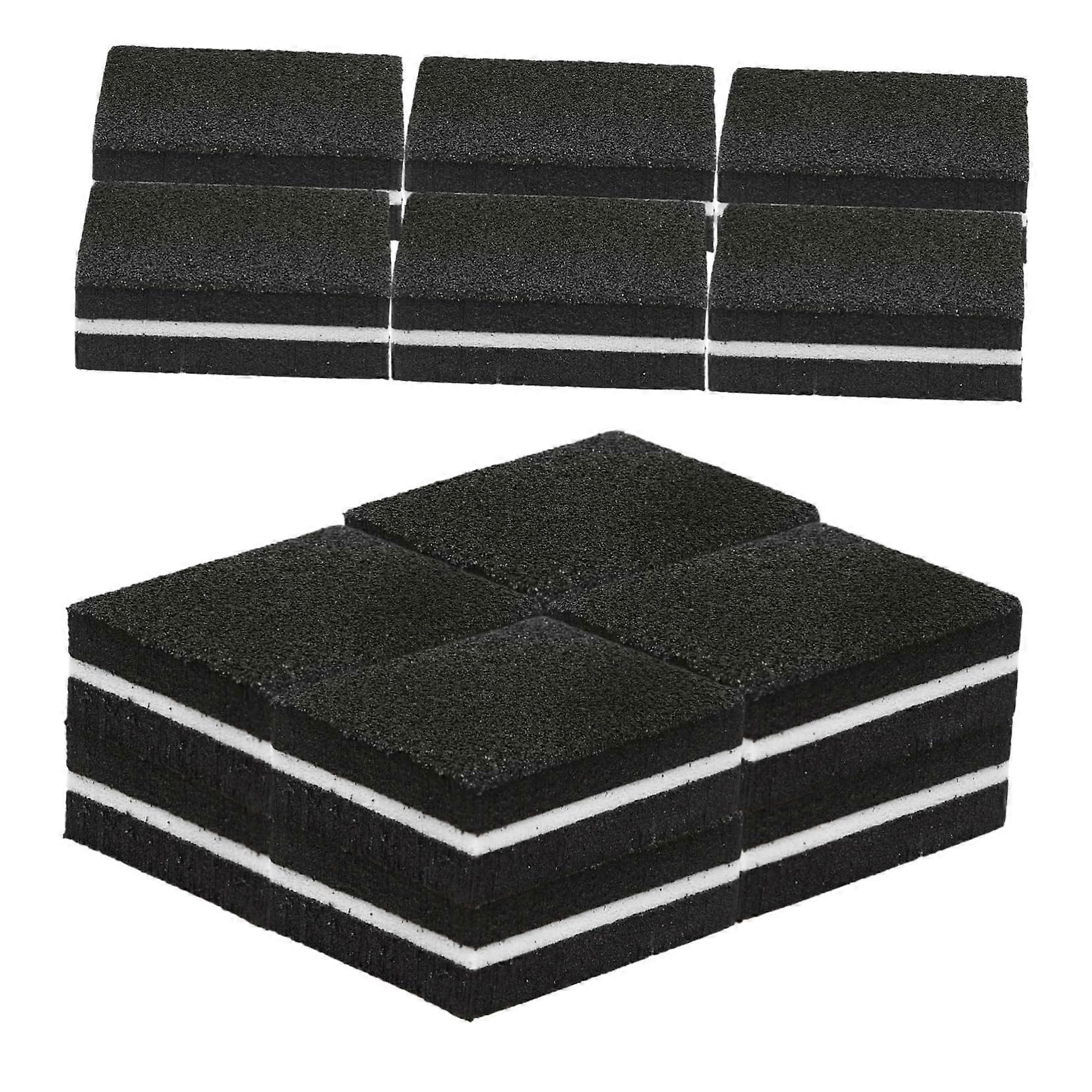 50pcs DoubleSided Mini Nail Buffer Block for Smooth Polished Finish and Versatile Nail Care