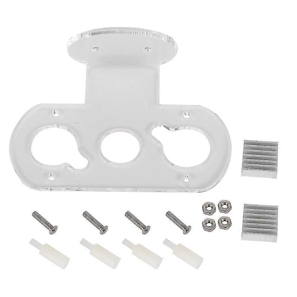 Wide Angle Camera Housing Bracket Wear Resistant ABS with Screw Bag for Raspberry Pi