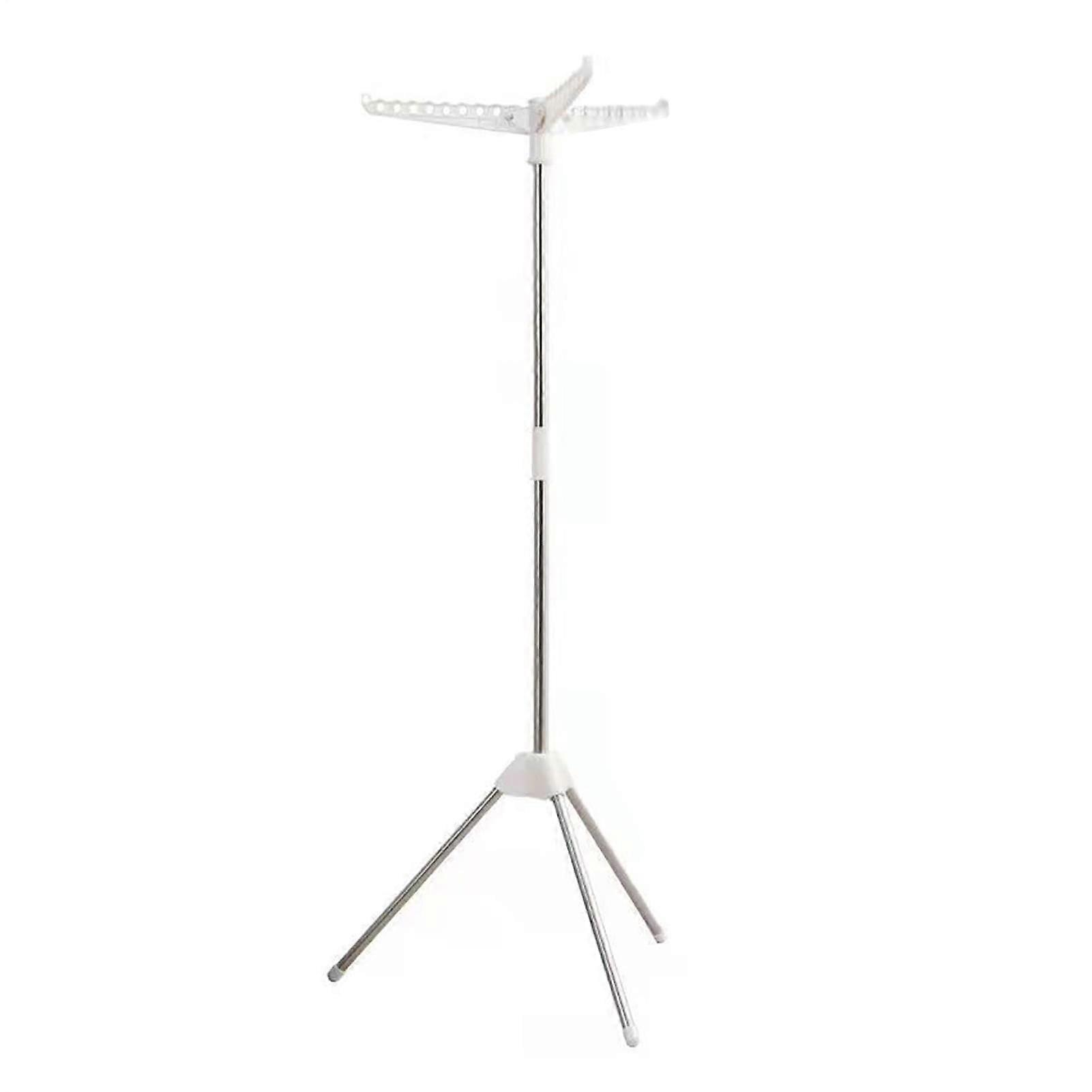 Clothes Drying Rack with 360° Rotatable Arms, Folding Laundry Rack Tripod Stand for 24/48 Items