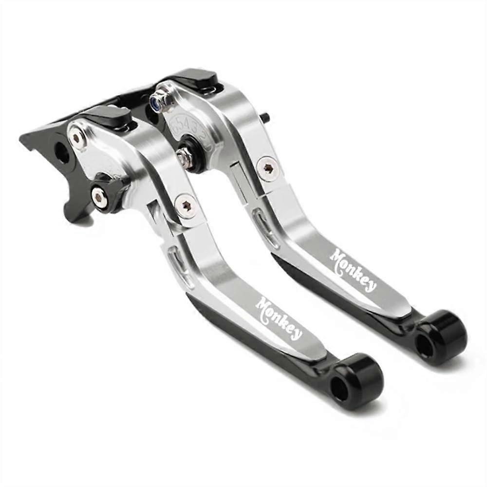 Adjustable Foldable CNC Motorcycle Brake Clutch Levers for Monkey 125 20192023 TwoFinger Design