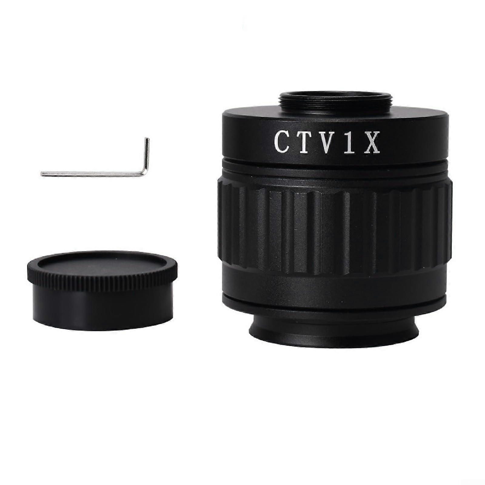 Microscope CMount Adapter 38mm Lens for Stereo Microscope with Image Converter 0.35X 0.5X 1X